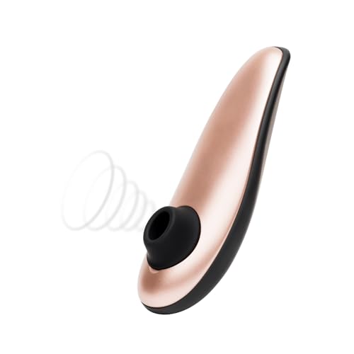 Womanizer Classic Klitoris-Sauger für Frauen - Klitoris Vibrator mit 8 Intensitätsstufen - Wasserdichter Druckwellenvibrator - Wiederaufladbares Sexspielzeug für Frauen und Paare - Rotgold