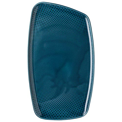Rosenthal - Junto - Ocean Blue - Platte - Servierplatte - Teller - Porzellan - 36x21 cm