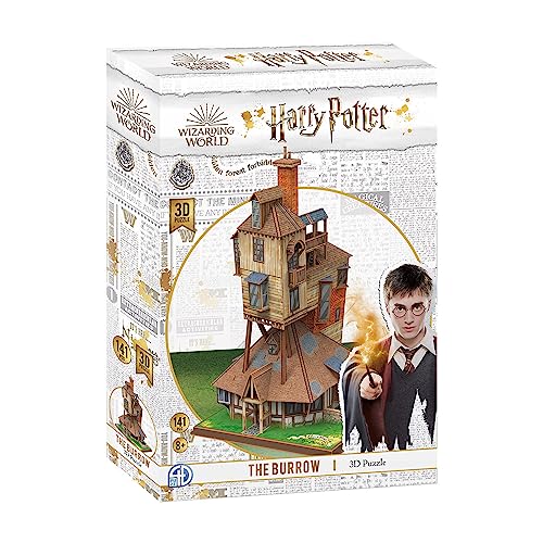 University Games 08436 Harry Potter The Burrow 3D-Puzzle