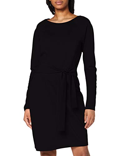 Noppies Studio Damen Dress Nurs ls Sydney Kleid, Black-P090, XS