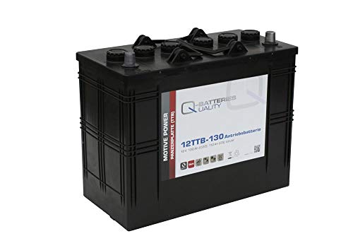 Q-Batteries 12TTB-130 12V 130Ah (C20) Traktionsbatterie