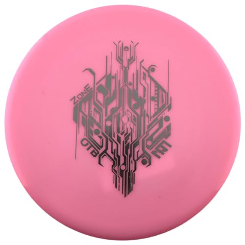 OTB Glo ESP Zone Approach Disc | Special Edition Glow Zone | Overstable Disc Golf Putter | Langlebige Glow in The Dark Disc | Perfekt für Scramble & Approach Shots | Discraft Zone Disc (Rosa)