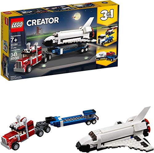LEGO Konstruktionsspielsteine "Transporter für Space Shuttle (31091) LEGO Creator" (341-tlg)