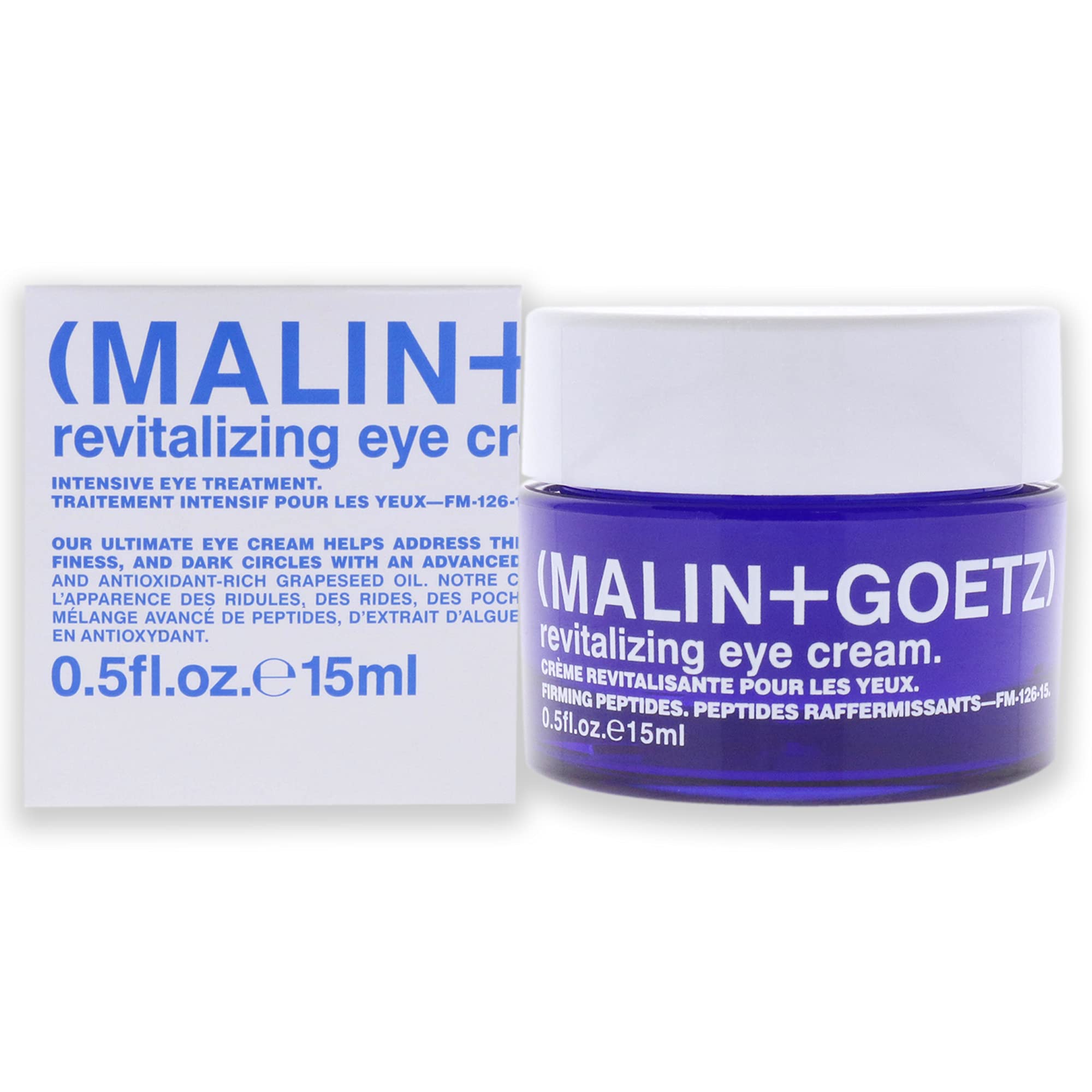 Malin + Goetz Revitalizing Eye Cream For Women 0.5 oz Cream
