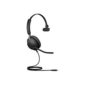 Jabra Evolve2 40 SE UC Mono - Headset - On-Ear - kabelgebunden - USB-C - Geräuschisolierung