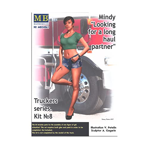 Master Box Ltd. 1/24 "Looking for a Long haul Partner, Mindy Trucker Series MB24061