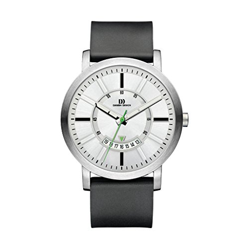 Danish Design Unisex Erwachsene Analog Quarz Uhr mit Gummi Armband NO.: IQ12Q1046