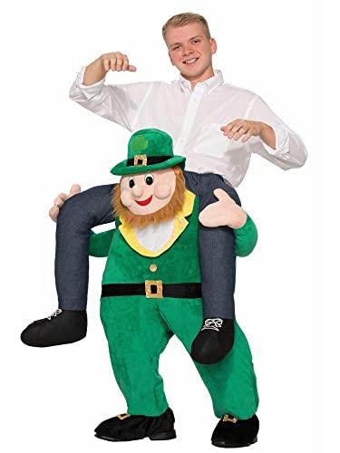 Kobold Huckepack St Patrick's Day "Trag mich" Kostüm Erwachsene