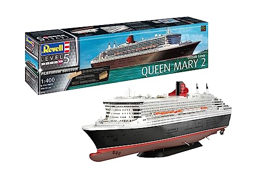 Revell 5199 Queen Mary 2 Schiffsmodell Bausatz 1:400