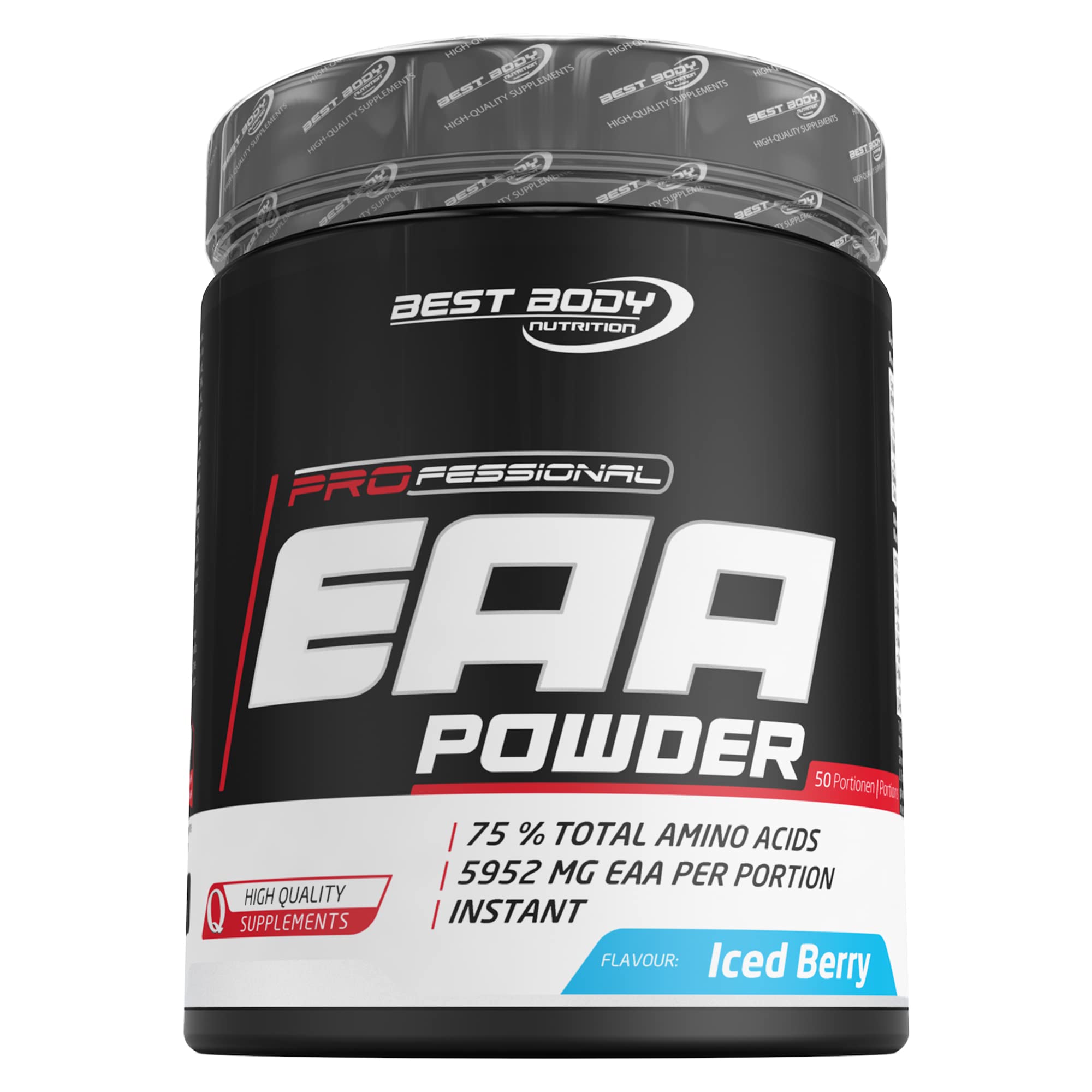 Best Body Nutrition Professional EAA Powder Iced Berry, 5952 mg EAA pro Portion, 450 g