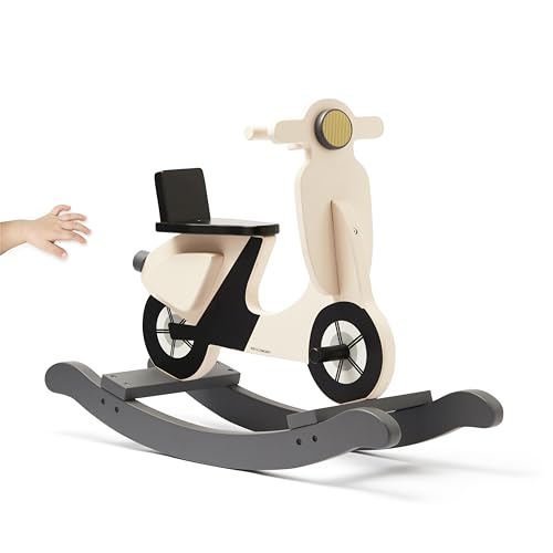 Kids Concept® Schaukel-Scooter hellbeige