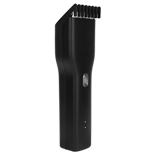 Haarschneidemaschine Wiederaufladbare elektrische Haarschneidemaschine Friseur für erwachsene Kinder(Schwarz)