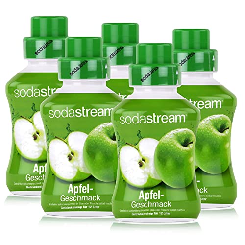 SodaStream Getränke-Sirup Softdrink Apfel Geschmack 500ml (5er Pack)