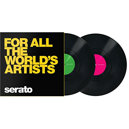 Serato Performance Control Vinyl schwarz For All The Worlds