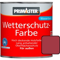 PRIMASTER Wetterschutzfarbe 2,5 l, schwedenrot