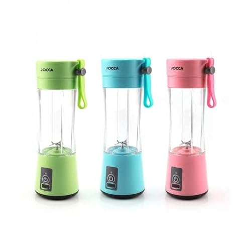 Jocca - Tragbarer Mini-Mixer | tragbarer Mini-Mixer | USB-Aufladung | 380 ml | Ideal für Smoothie