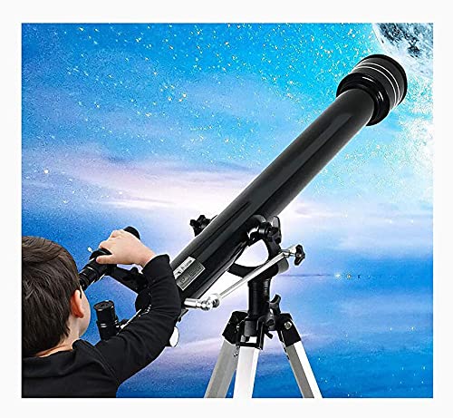 Astronomical Telescope,Kid 60mm Astronomical Refractor Telescopes,Profession Stargazing Telescope Beginners,Eyepiece Sr4/h12.5/h20mm,Adjustable Tripod YangRy