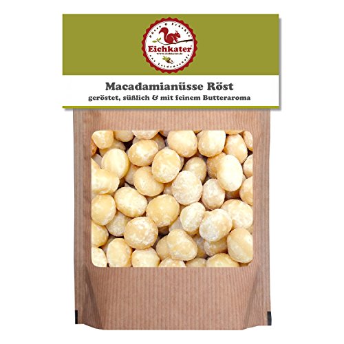 Eichkater Macadamia geröstet & ungesalzen 4er-Pack (4x750g)