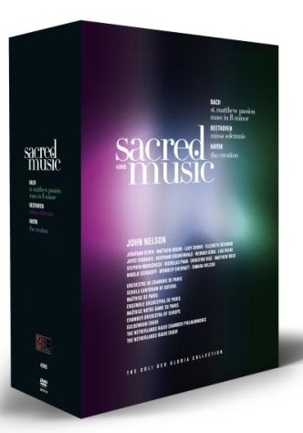 John Nelson Sacred Music Box (2006 - 2011) [4 DVDs]