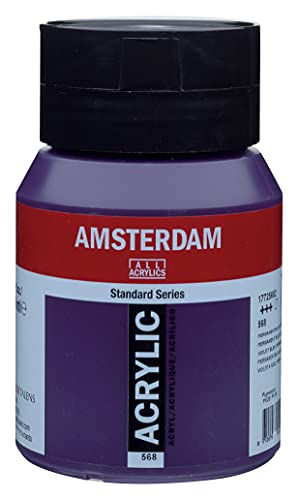 Amsterdam Royal Talens Standard Series Acrylic Color, 500ml Tube, Naphthol Red Deep (17093992)