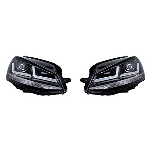 Osram Ledriving Golf 7 LED Scheinwerfer, Chrome Edition als Xenonersatz zur Umrüstung auf LED, LEDHL104-CM, für Linkslenkerfahrzeuge (1 Komplett-Set)