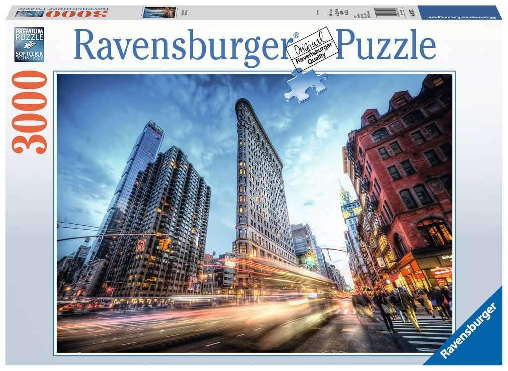 Ravensburger Puzzle 17075 - Flatiron Building - 3000 Teile Puzzle für Erwachsene und Kinder ab 14 Jahren