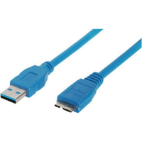 shiverpeaks BASIC-S USB 3.0 Micro Kabel, USB-A - Micro USB-B 5,0 m, USB-A Stecker - Micro USB-B Stecker, 3.0 kompatibel, - 1 Stück (BS77195)