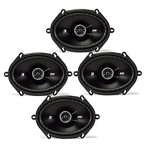 Kicker Front/Heck 5x7/15x20cm Auto Lautsprecher/Boxen/Speaker Komplett-Set kompatibel für Ford
