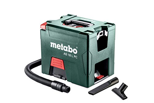Metabo AS 18 L PC 602021000 Trockensauger Set 7.50 l inkl. 2 Akkus, Staubklasse L zertifiziert