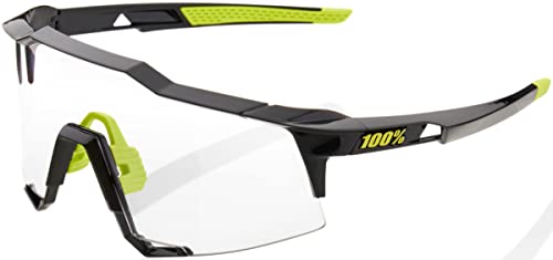 100% Speedcraft Photochromic Sportbrille (Schwarz)