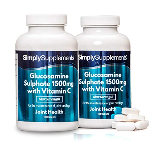 Glucosamin 1500mg mit Vitamin C - 360 Tabletten - SimplySupplements