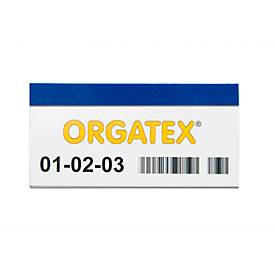 ORGATEX Magnet-Einsteckschilder Color, 48 x 100 mm, 100 Stück