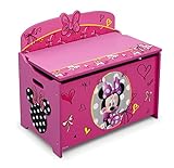 Delta Children Deluxe Toy Box, Disney Minnie Mouse by Delta Children