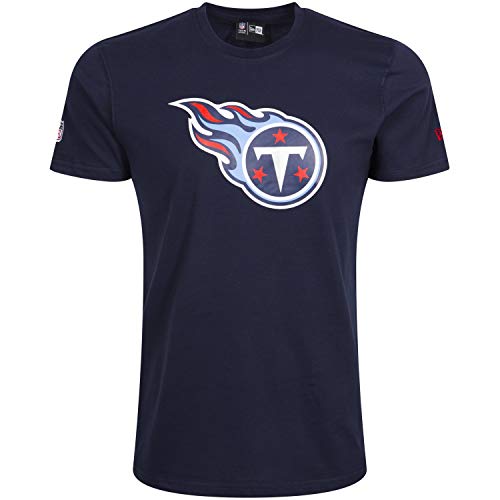 New Era Herren Tennessee Titans T-Shirt, Blau, XL