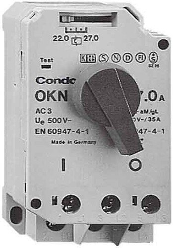 Condor Pressure Motorschutzschalter OKN-160 AA XXX XXX 16A Leistungsschalter für Motorschutz 4014502203476