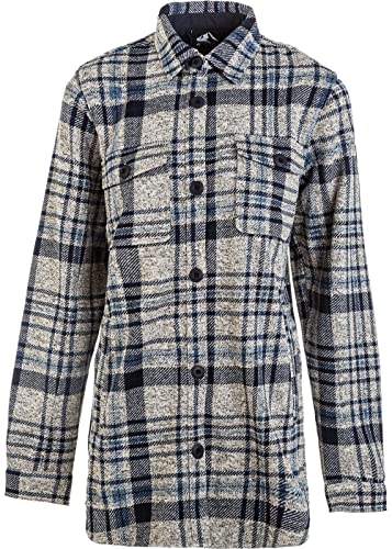 Whistler, Fleece-Hemd Milly Mit Tollem Karo-Muster in bunt, Blusen für Damen