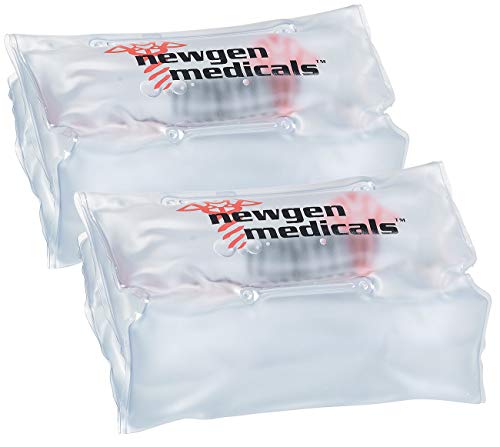 newgen medicals Wärmekissen: 2er Pack Wohltuende Wärmekompresse bis zu 3.000 Anwendungen, 33 x 18cm (Warmkompresse)