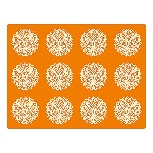 Dekora - 526136 Tortendeko Sweet Lace Schmetterlinge Silikonmatte für Essbare Tortenspitze - 30 x 40 cm