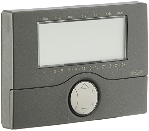 VIMAR 01910.14 – Thermostat A Batterie Wandleuchte, anthrazit