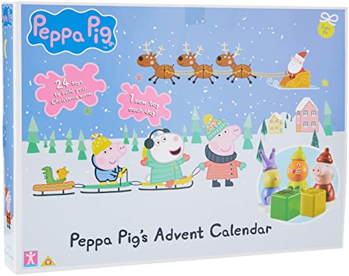 Unbekannt AB Gee 07548 Peppa Pig Adventskalender, rot
