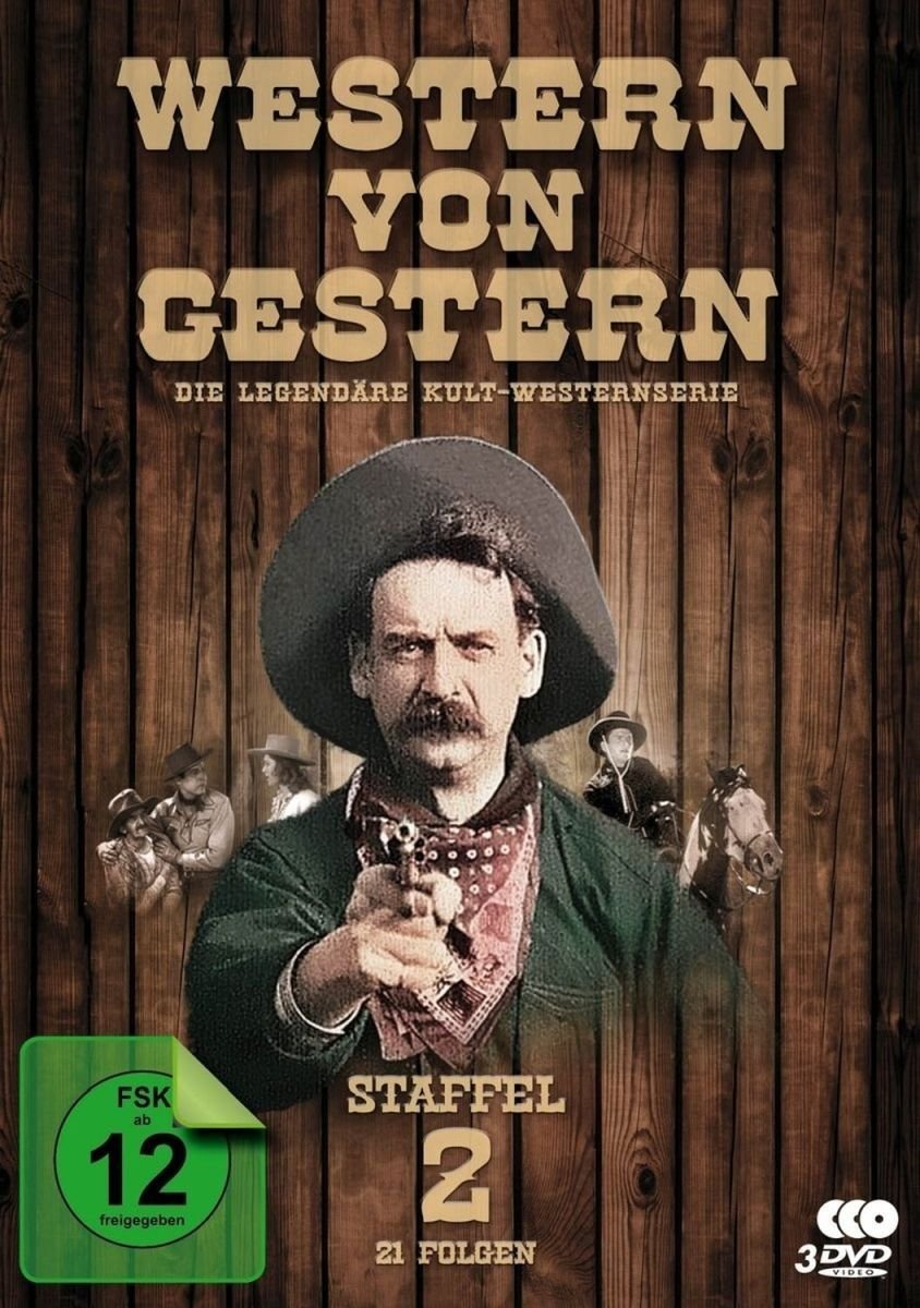 Western von Gestern - Staffel 2 (21 Folgen) (Fernsehjuwelen) [3 DVDs]