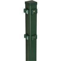 Eckpfosten für Doppelstabmattenzaun Grün 120 cm
