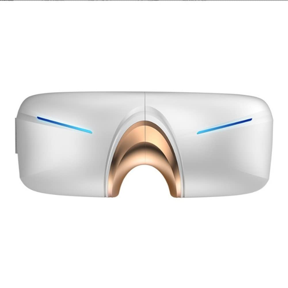 Daweglop AugenmassagegeräT Smart Vibration Eye Care Instrument Faltbares HeizmassagegeräT Lindert MüDigkeit AugenmassagegeräT