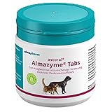 almapharm astoral Almazyme Tabs - Ergänzungsfuttermittel für Hunde und Katzen 125 Tabs