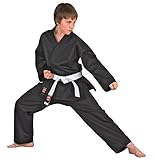 DanRho Dojo-Line Karate-Gi schwarz 160