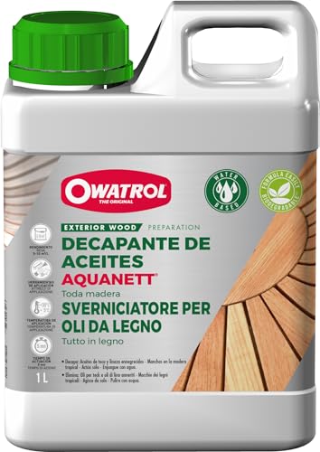 Owatrol Aquanett déshuileur/Grauschleier-Entferner gélifie alle Holz 2,5 L