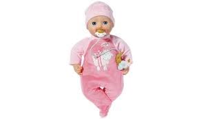 AB Gee 515 704219 Baby Annabell Sweet Dreams Schnuller 43cm, rot
