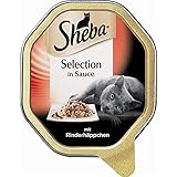 Sheba Selection in Sauce mit Rinderhäppchen 22x 85g