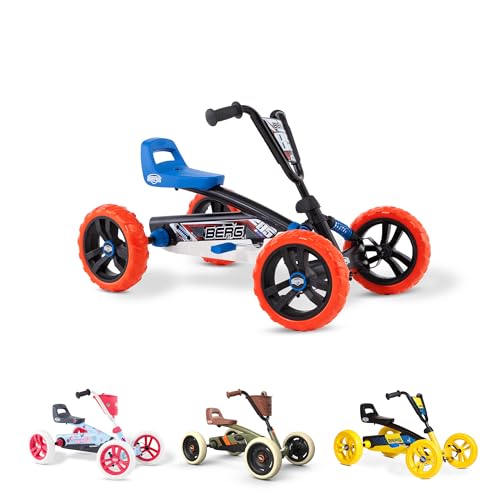 BERG Pedal-Gokart, Für Kinder von 2 bis 5 Jahren, Bis 30 kg, Buzzy Nitro, Offroad-Design