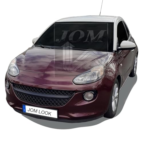JOM Car Parts & Car Hifi GmbH 6320073OE Kühlergitter Kühlergrill Sportgrill ohne Emblem, schwarz für Opel Adam